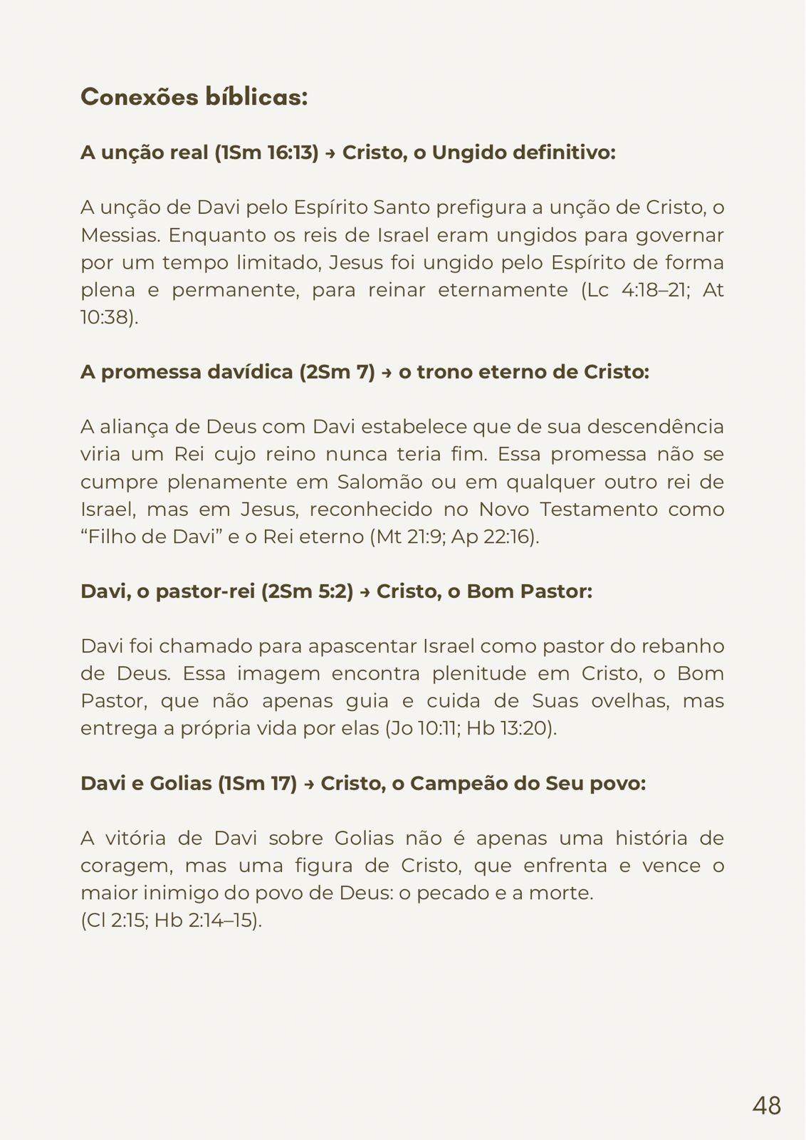 Amostra do Guia - Conexões Bíblicas